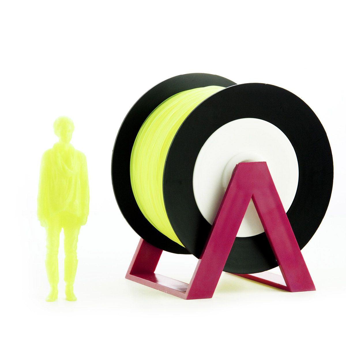 PLA Filament | Color: Fluorescent Yellow