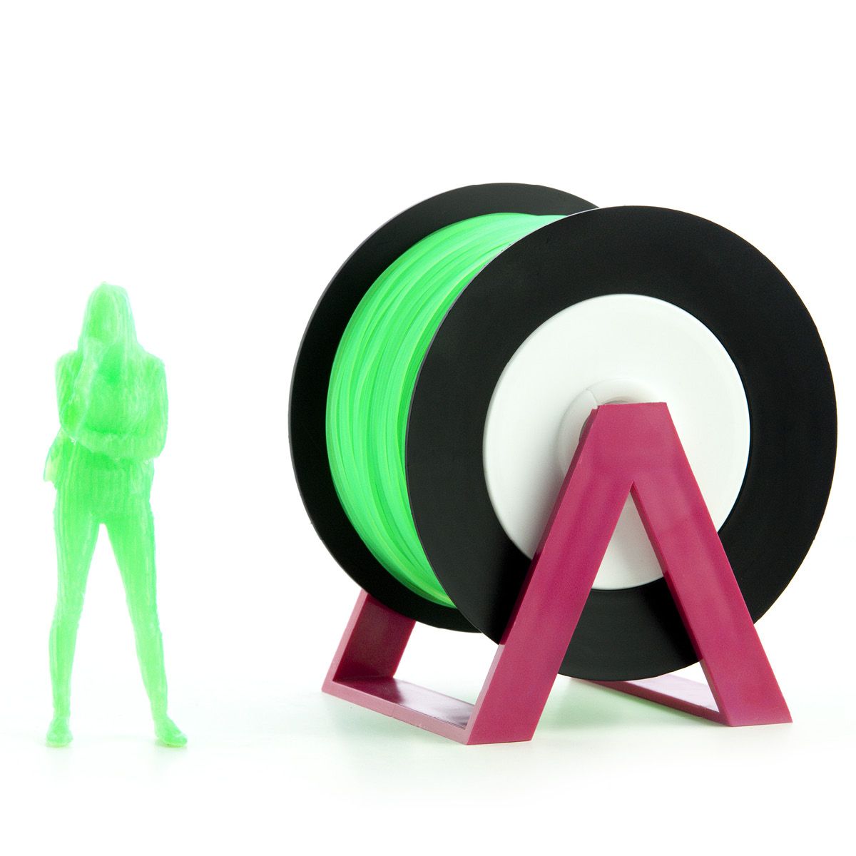 PLA Filament | Color: Fluorescent Green