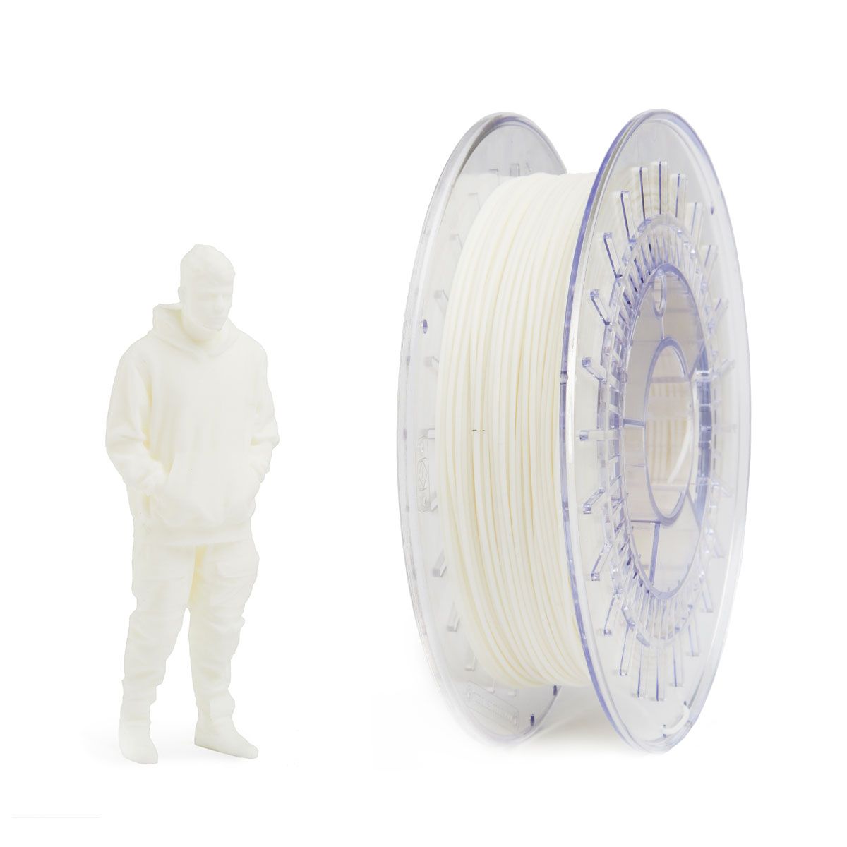 PLA UV Reactive Filament | Color: White