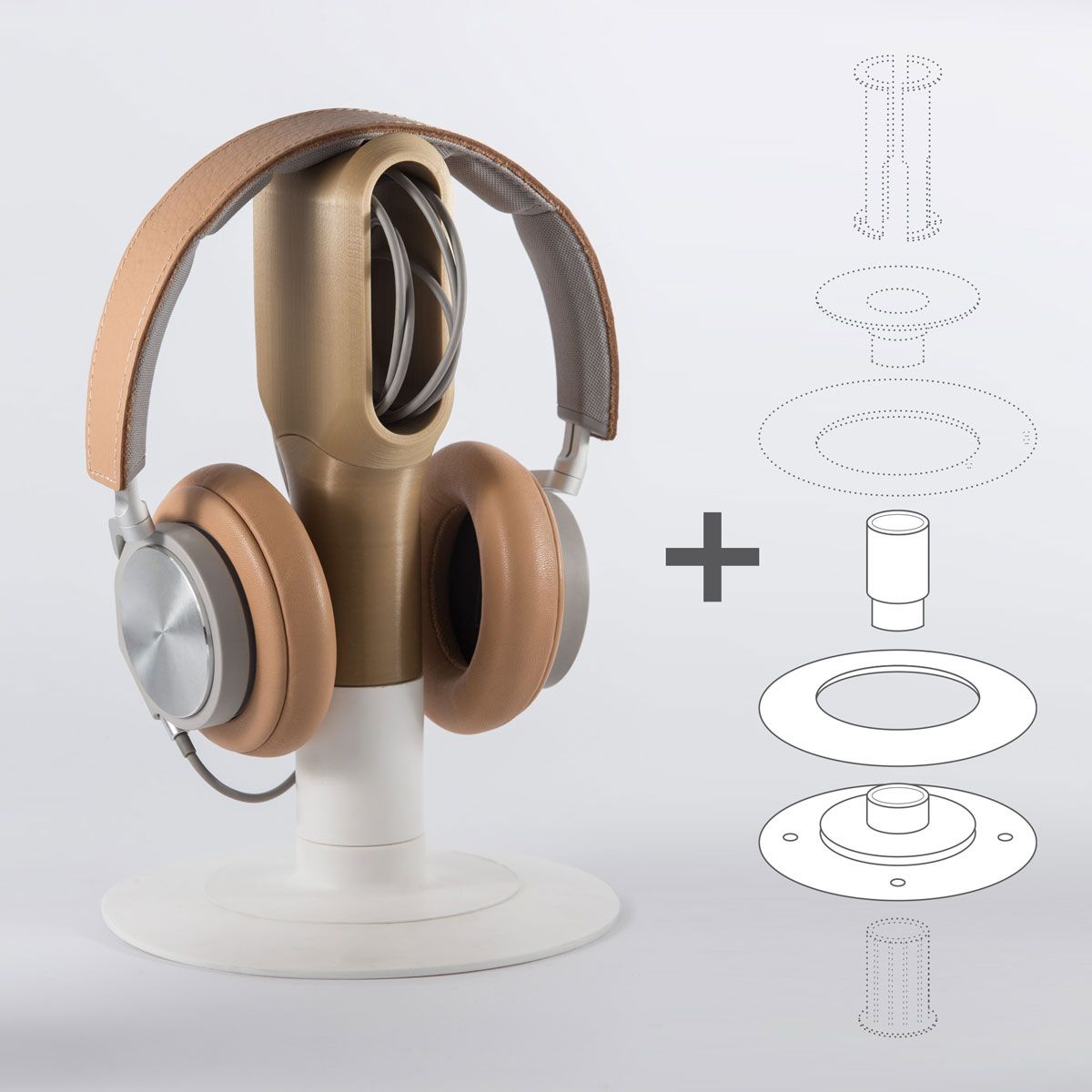 Headphone stand deals near me