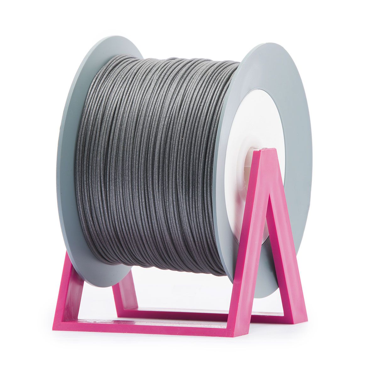 PLA Filament | Color: Silver Glitter on Anthracite