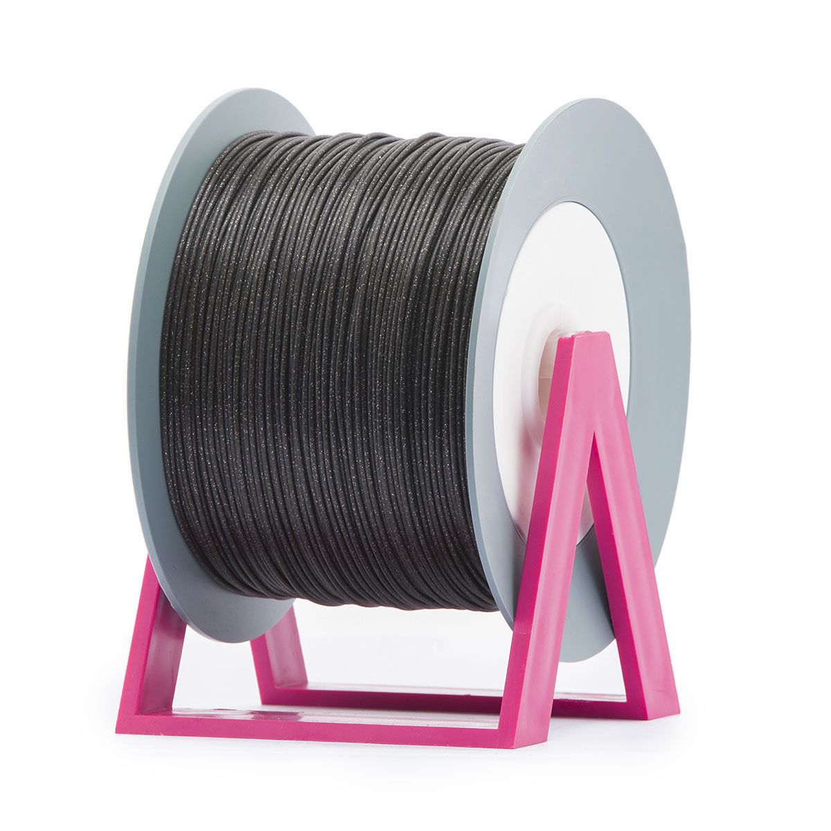 PLA Filament | Color: Silver Glitter on Black