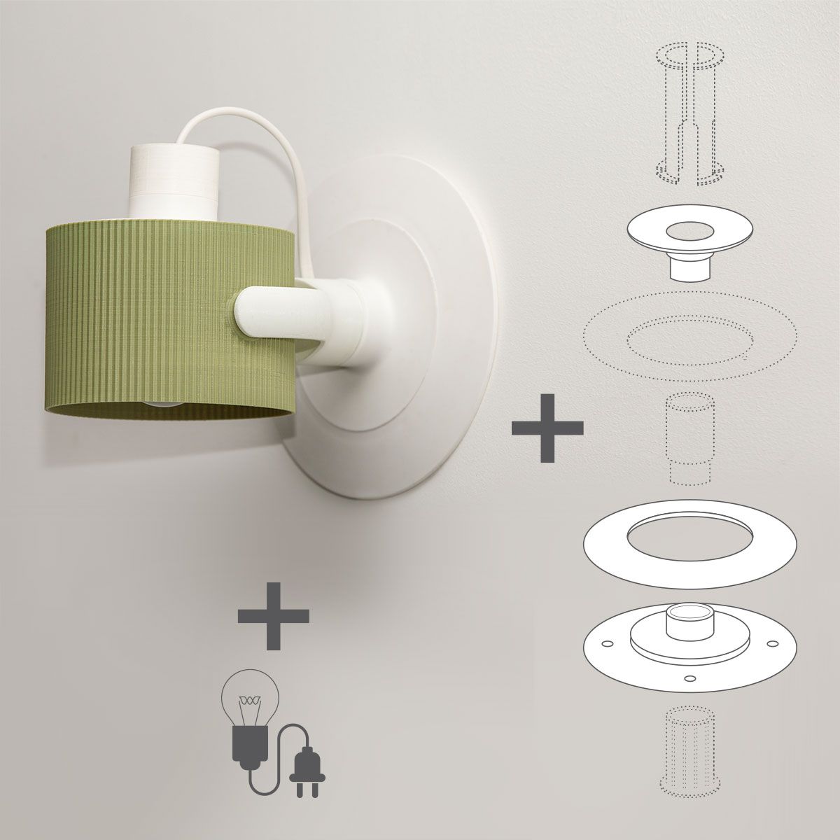 Z-Wall Lamp [Wall Lamp]